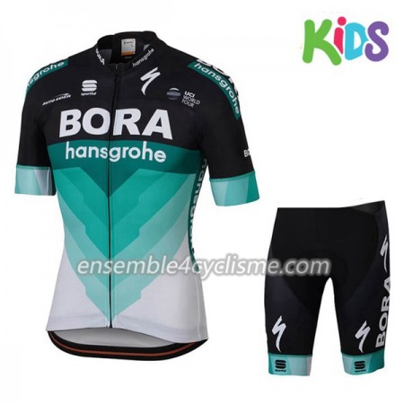 Tenue Maillot + Cuissard 2018 Bora Hansgrohe Enfant N001